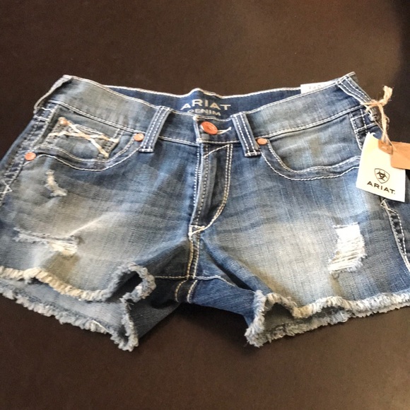 ariat denim shorts